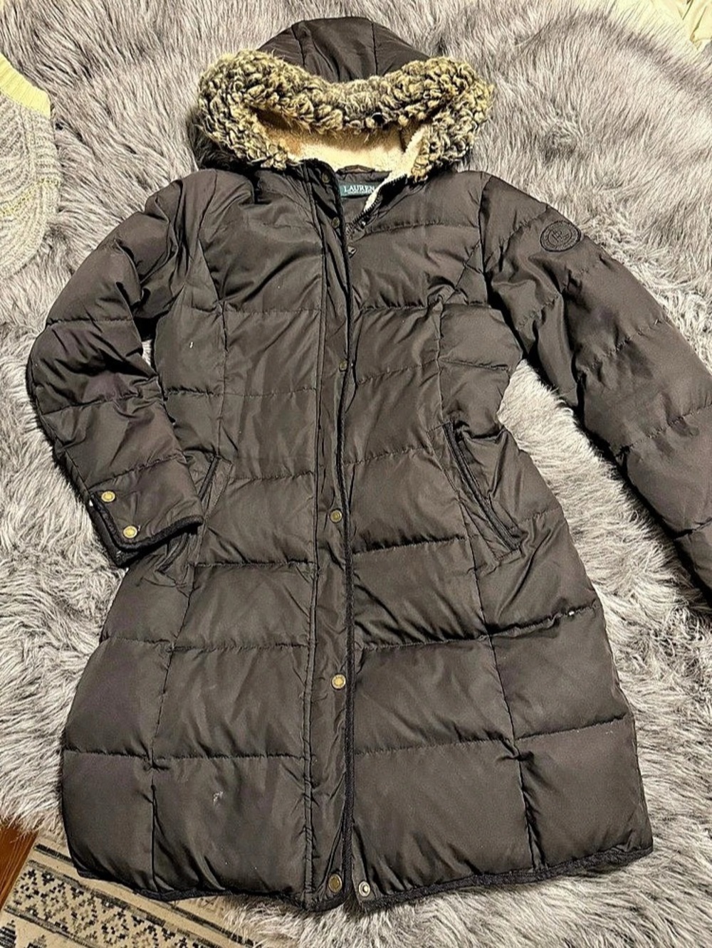 Ralph Lauren Down Black Puffer Jacket